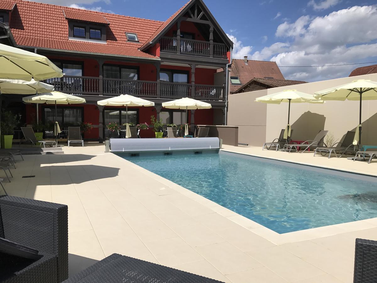 Au Soleil, Hotel Restaurant & Spa Valff 외부 사진